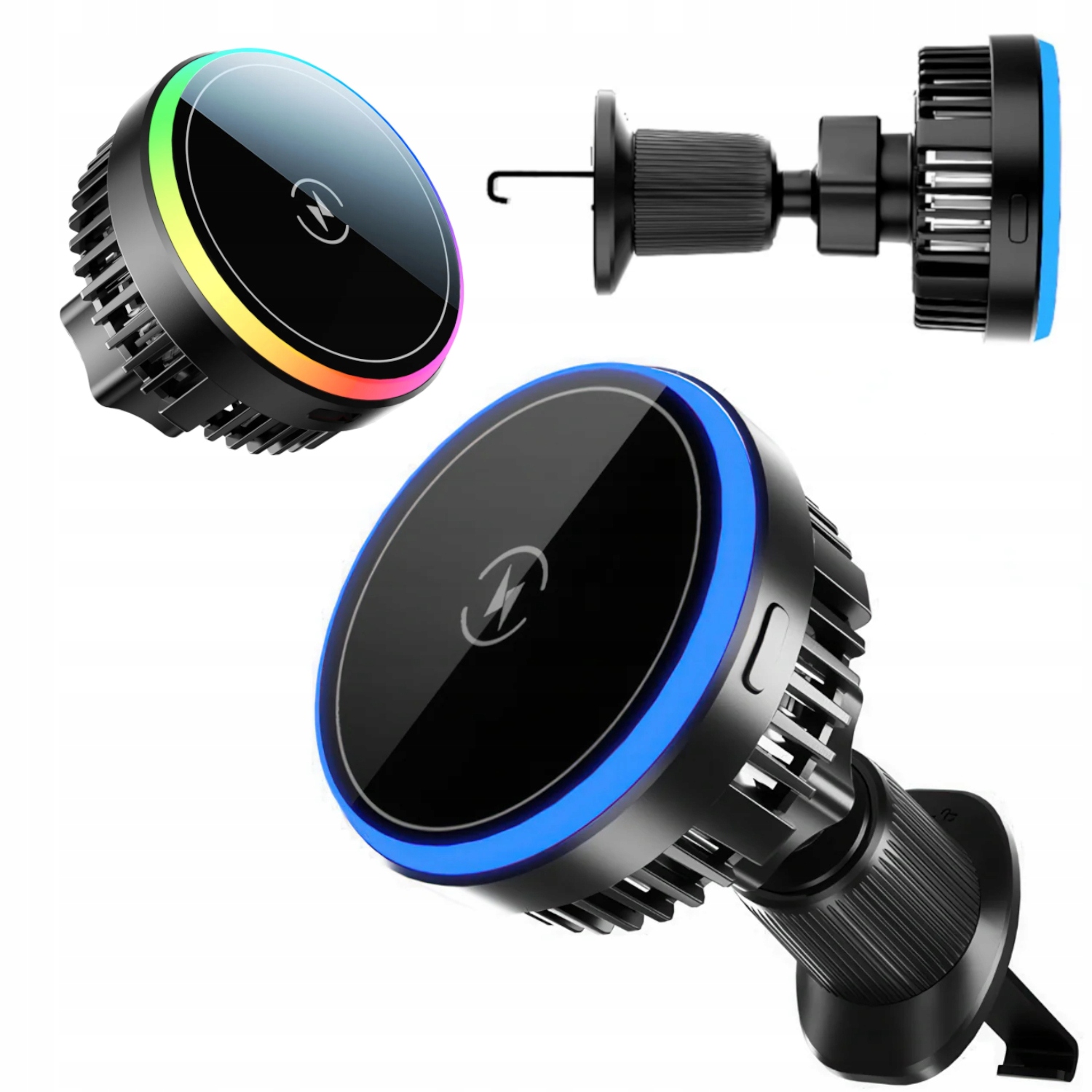 Držák Na Telefon Do Auta S Indukční Nabíječkou 15W Magsafe Do Mřížky