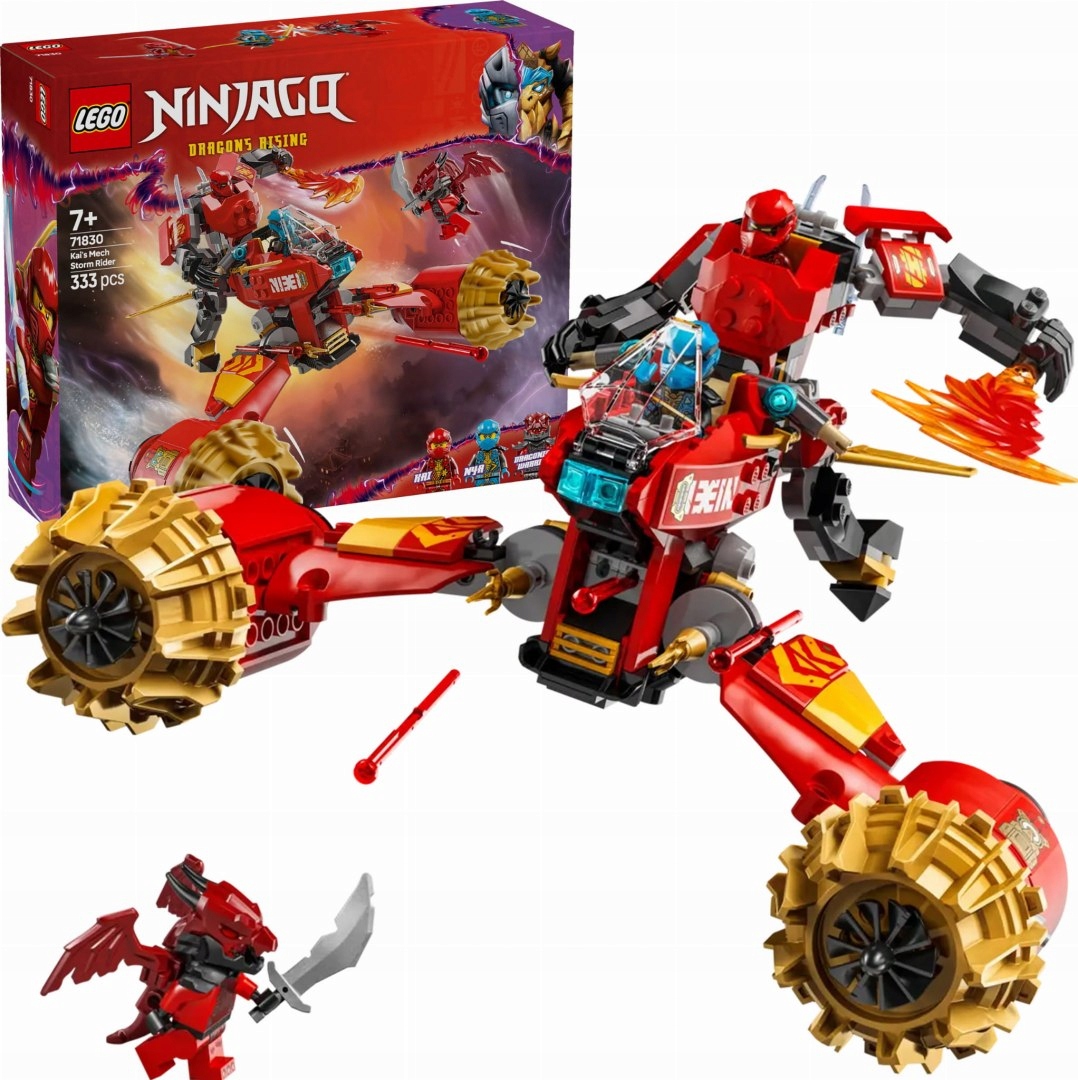 71830 Lego Ninjago Bouřkový jezdec-mech Kaia