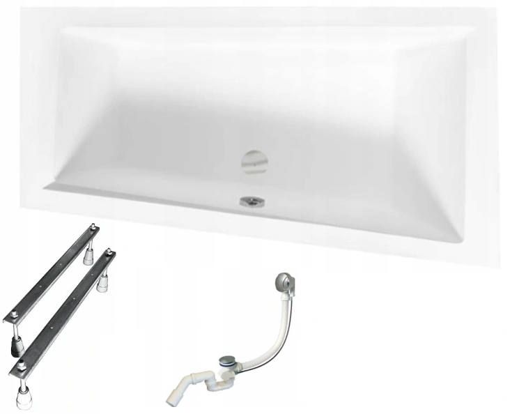 

Besco Intima Wanna Akrylowa 160x90 + Syfon