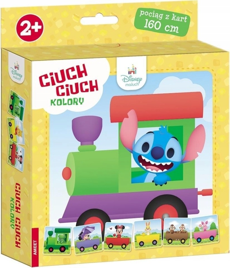Disney Maluch Ciuch Ciuch pociąg z kart 1 szt.
