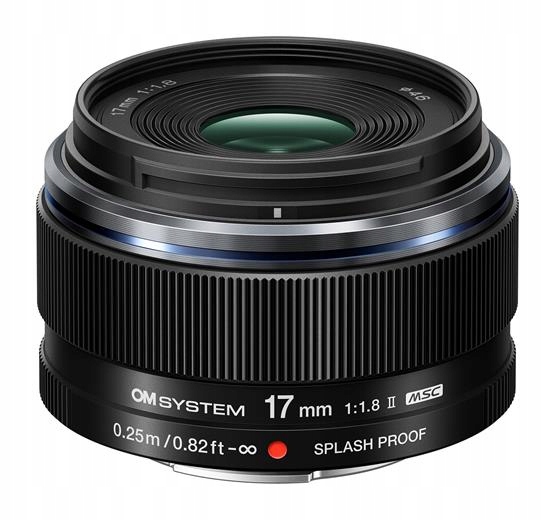 Objektiv Om System EW-M1718 II black (17mm, ekv. 34mm, 1,8)