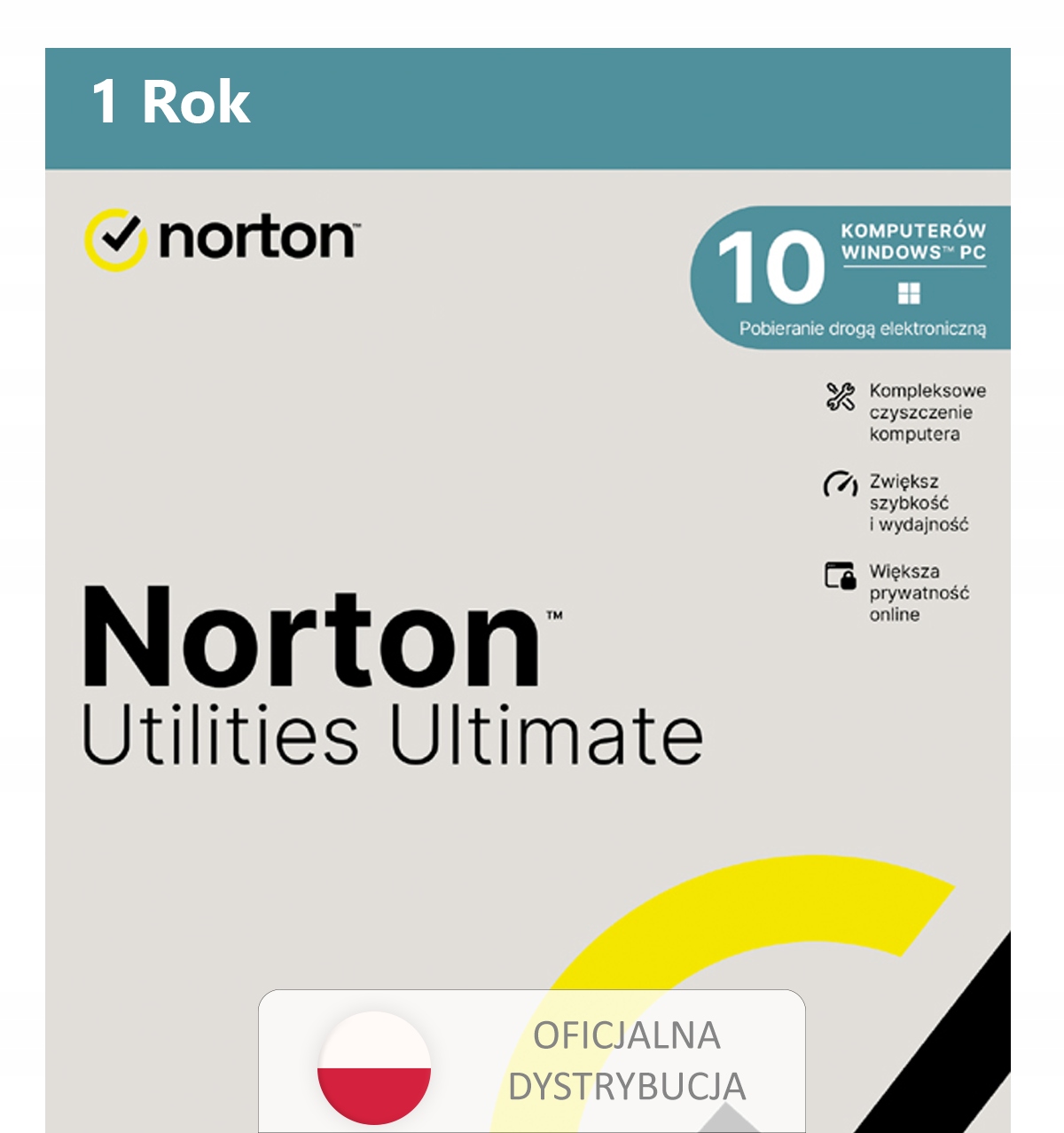 Oprogramowanie Norton Utilities Ultimate 10 stanowiskowe ESD 12 miesięcy