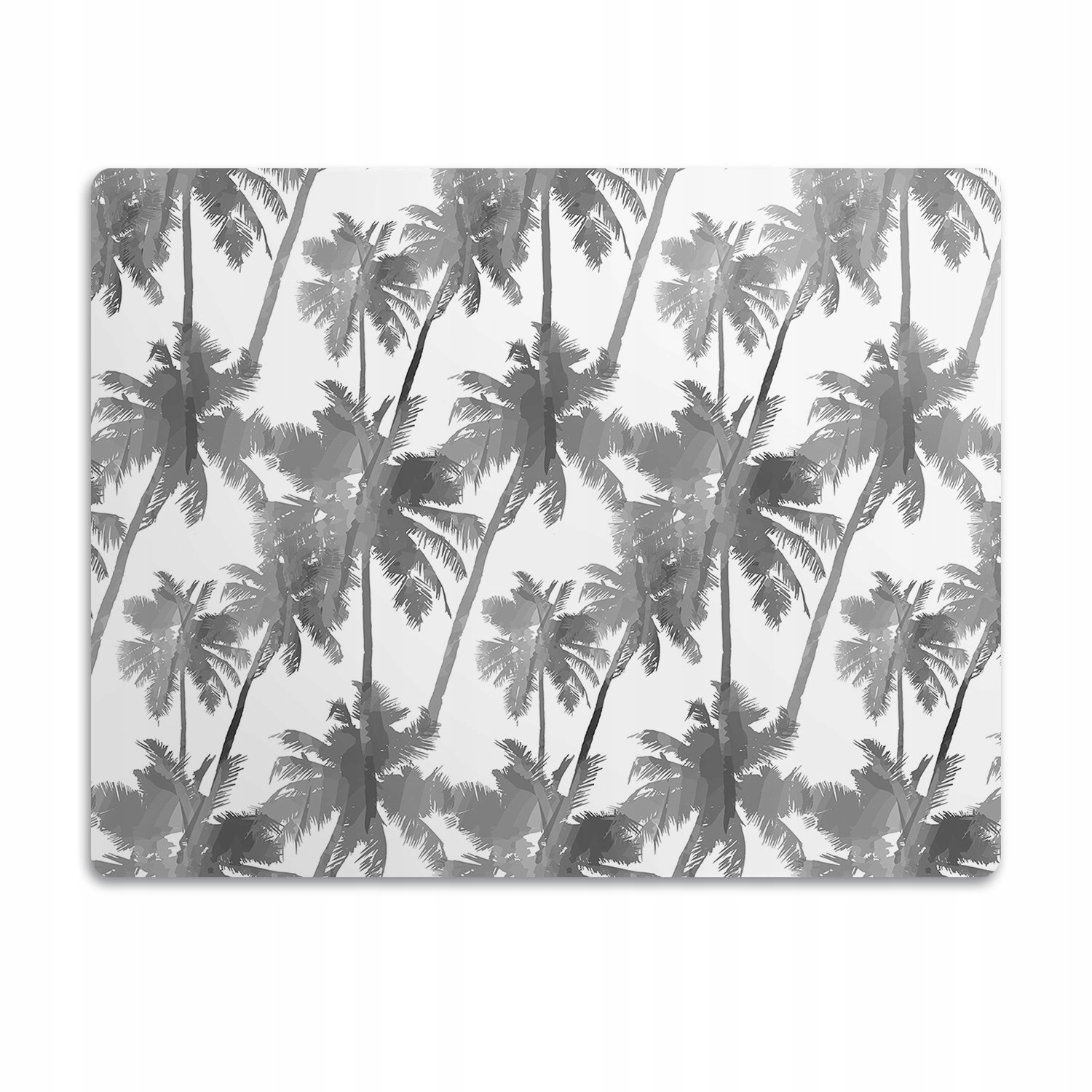 Levně Pro kočky podložka pod záchod Šedé palmy 60x40 cm