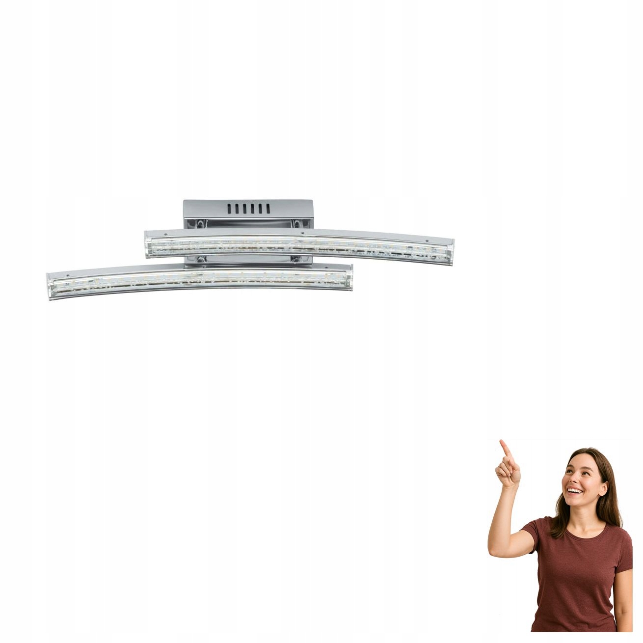 Led nástenná lampa 2x3,3W Petini 96097 Eglo