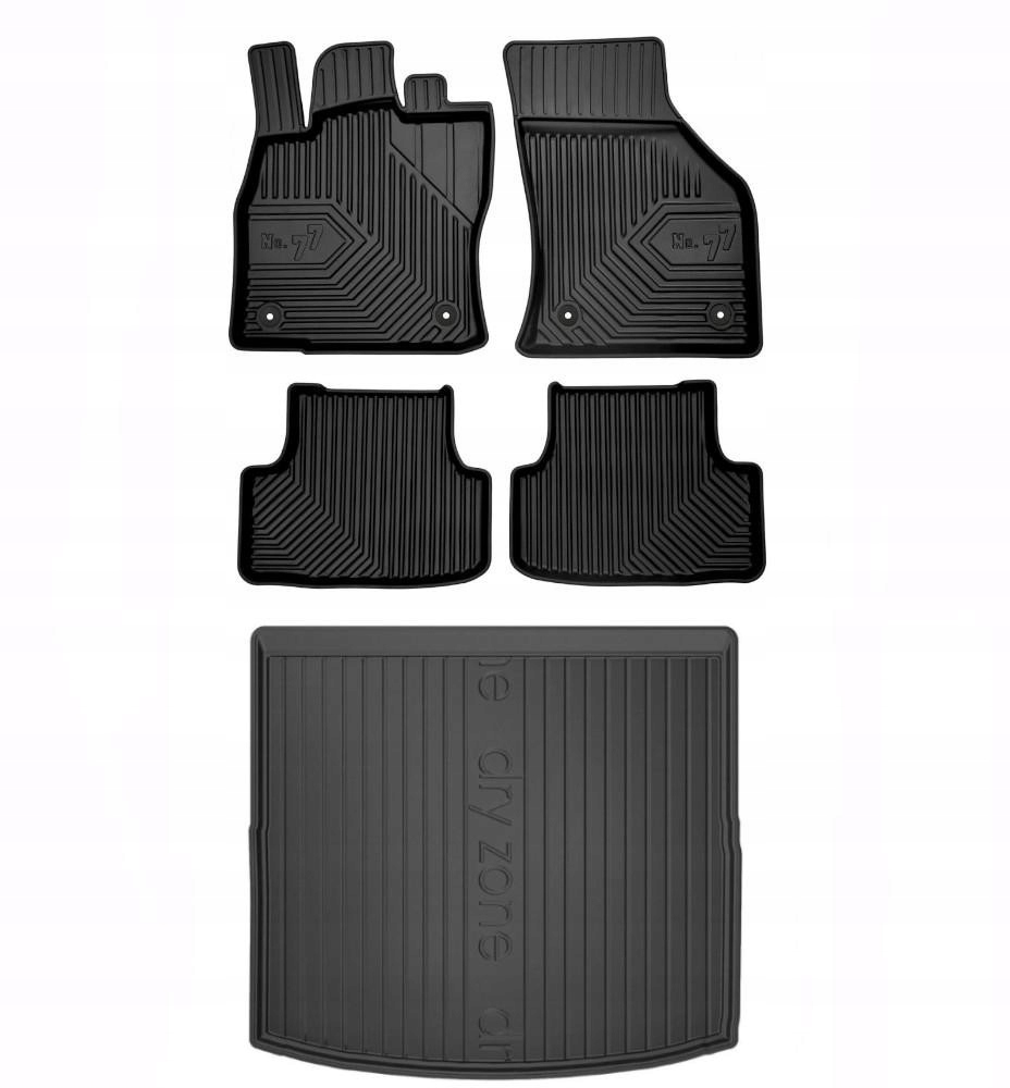 Gumové rohože rohož batožinového priestoru Seat Leon III 3 2012 spodná podlaha batožinového priestoru