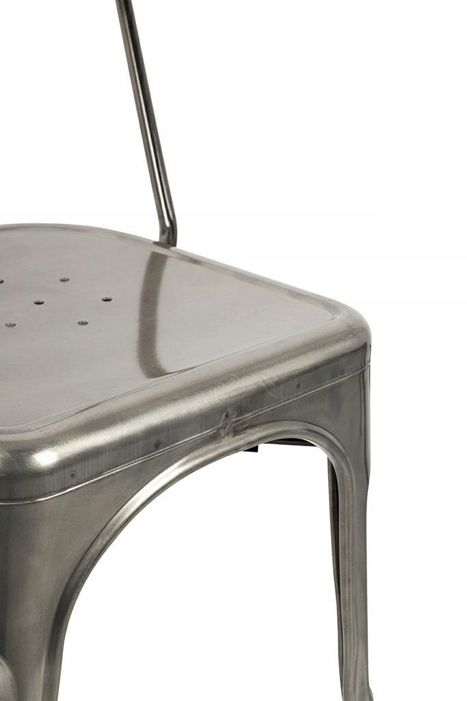 Krzesło metalowe kolor Metal można sztaplować Kolor korpusu Szary