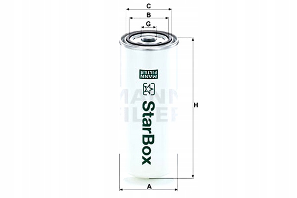 FILTR OLEJU BOGE MANN-FILTER Marka Mann-Filter