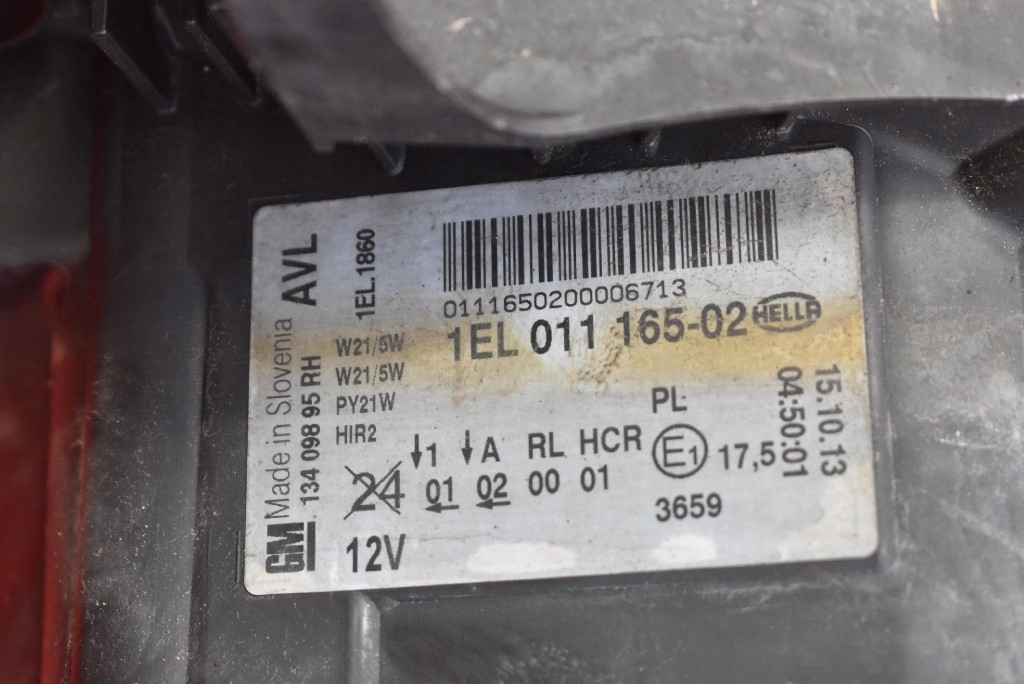 REFLEKTOR right light front lens EU 13409895 OPEL INSIGNIA A LIFT 13-20