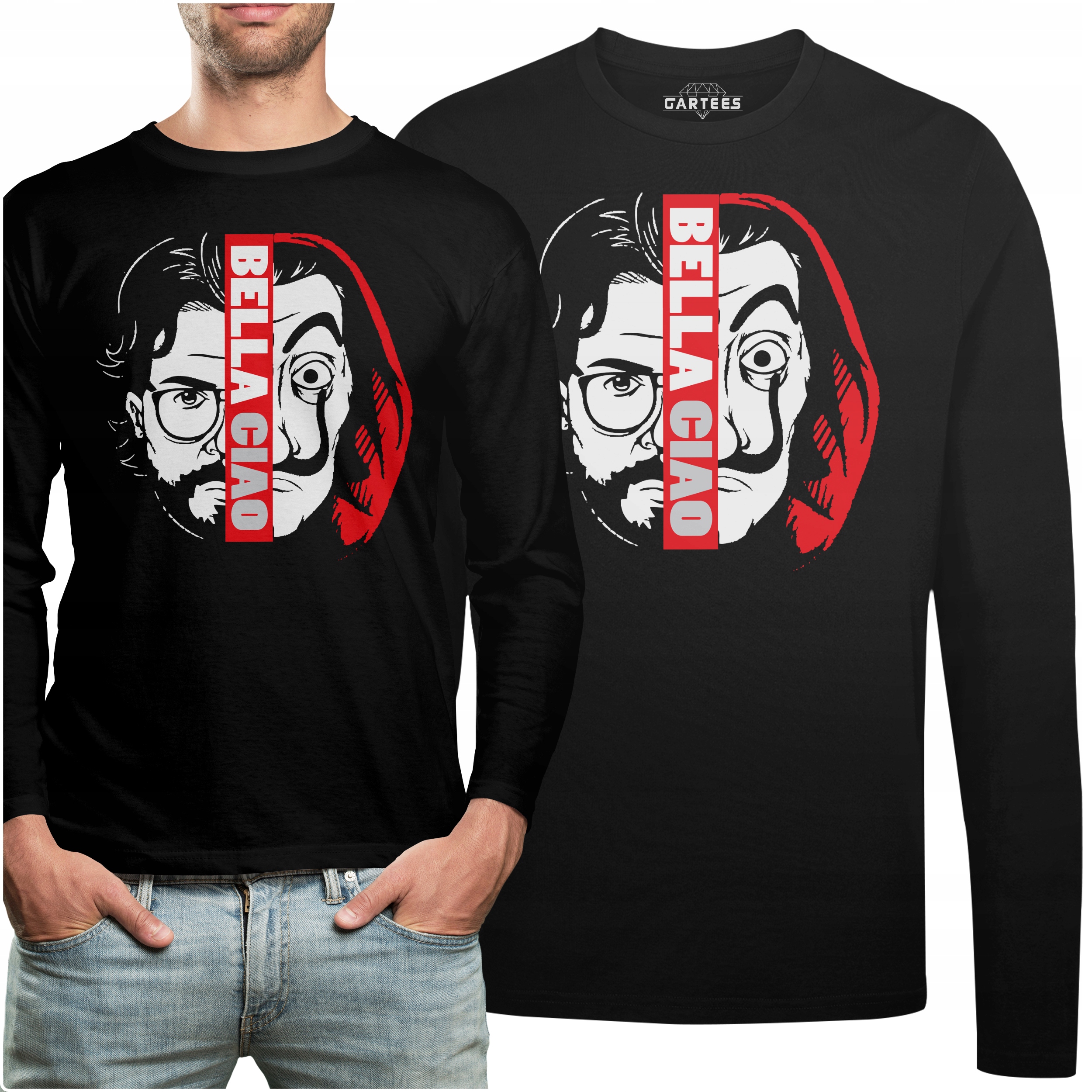 

Koszulka Long La Casa De Papel Serial Upominek