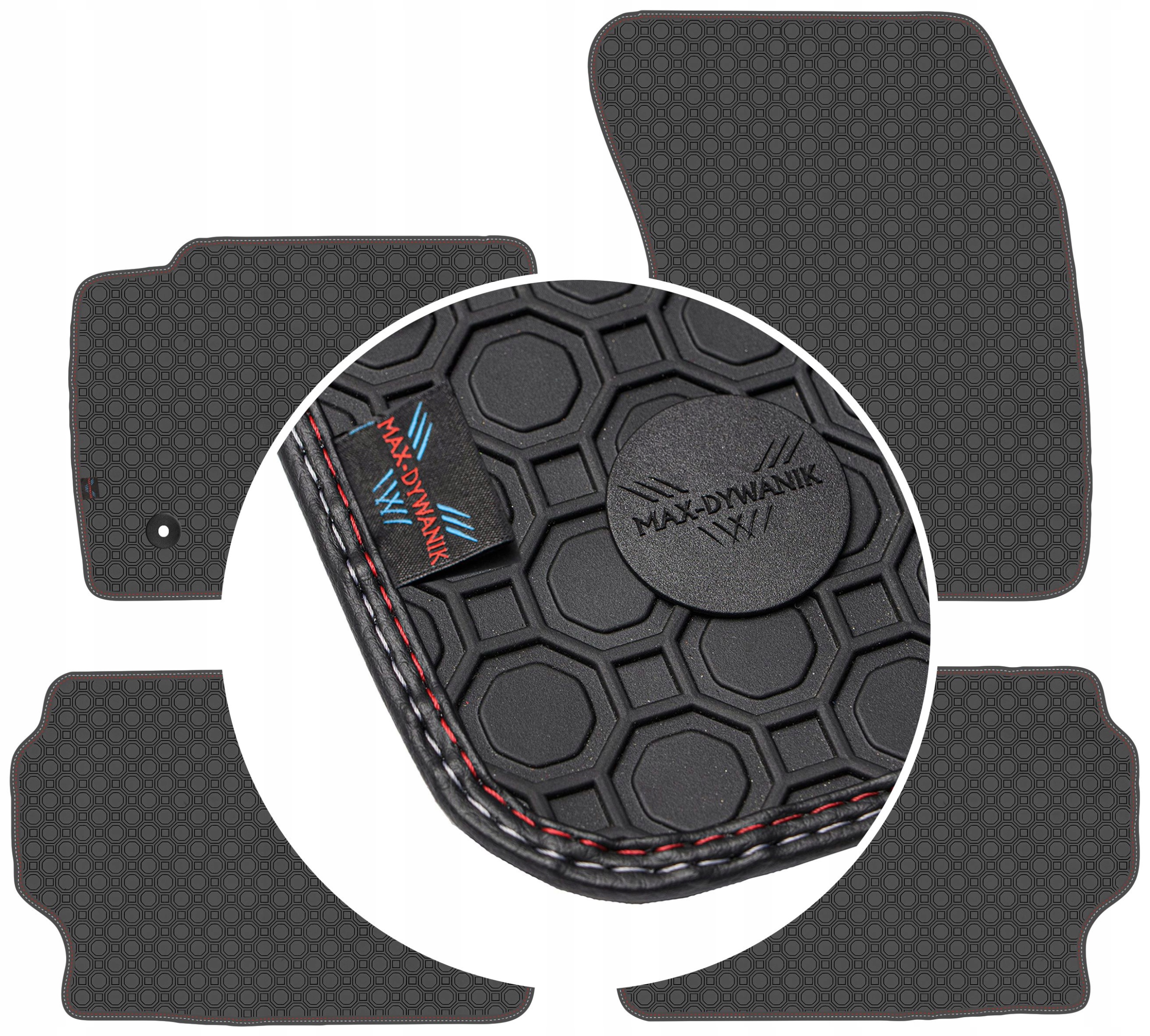 Ford Mondeo MK5 2015 Čierne koberčeky