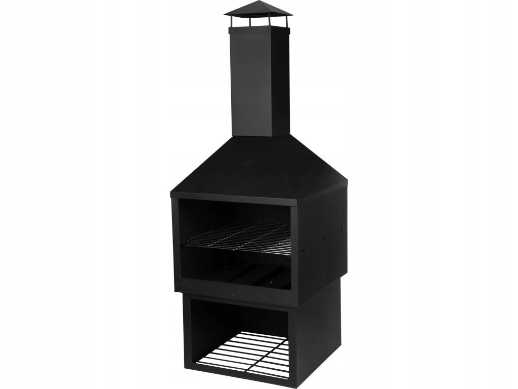 Gril s výsokým komínem, 118 cm