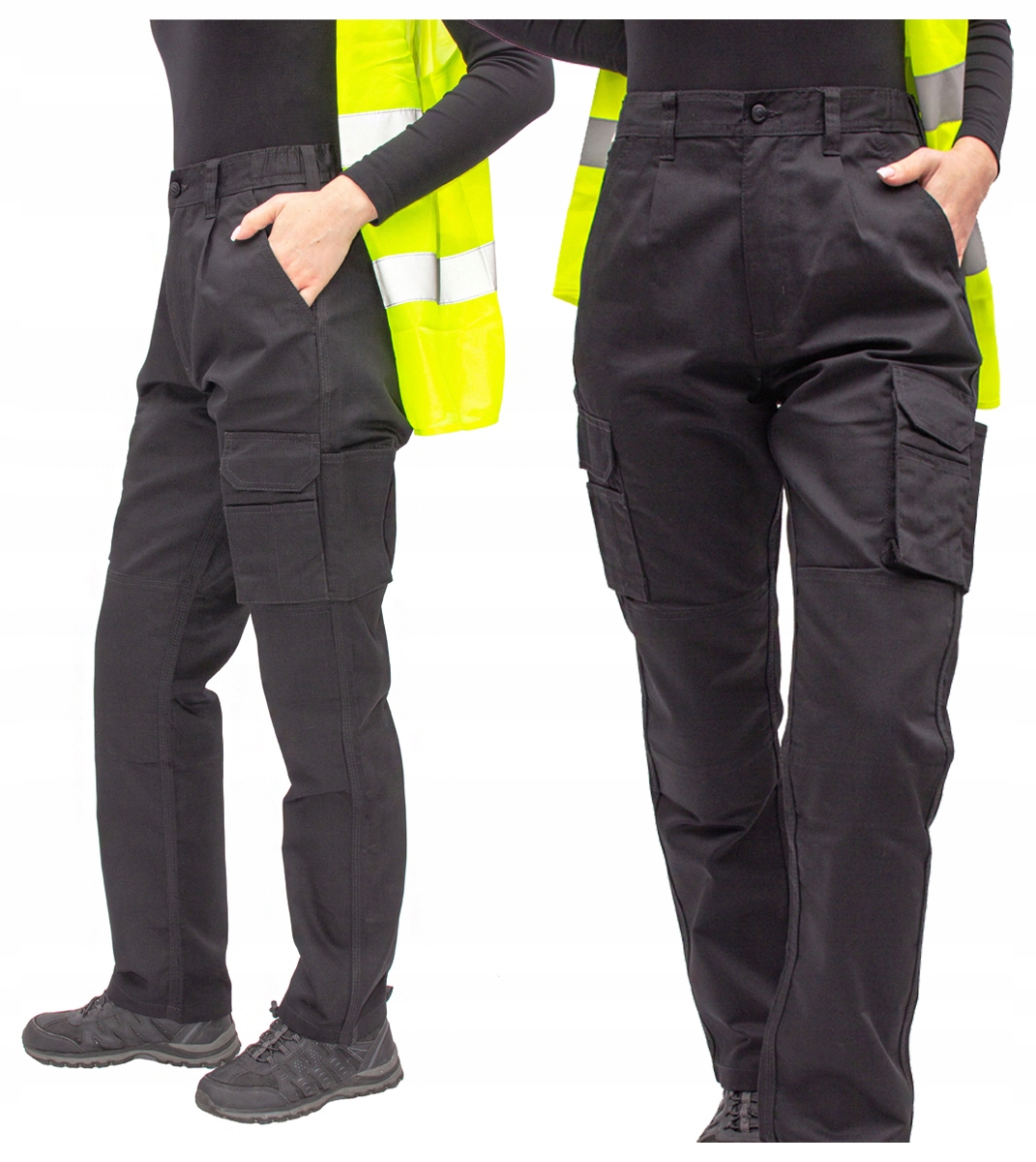 FIRI женские рабочие брюки черный OHS XS 34