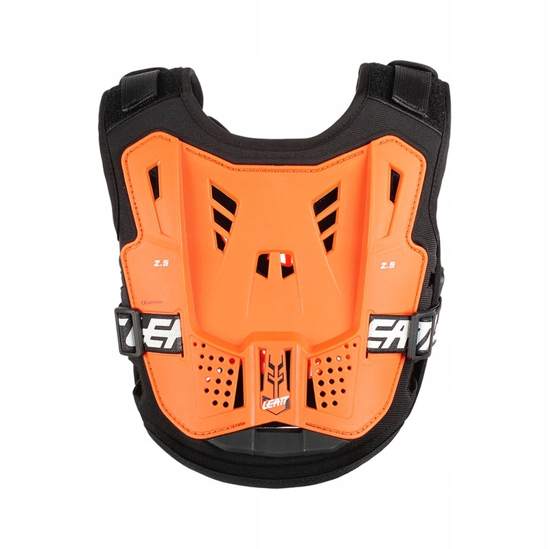 BUZER JUNIOR LEATT MINI PROTECTOR 2.5 ORANGE BLACK (110-134CM) (OS)