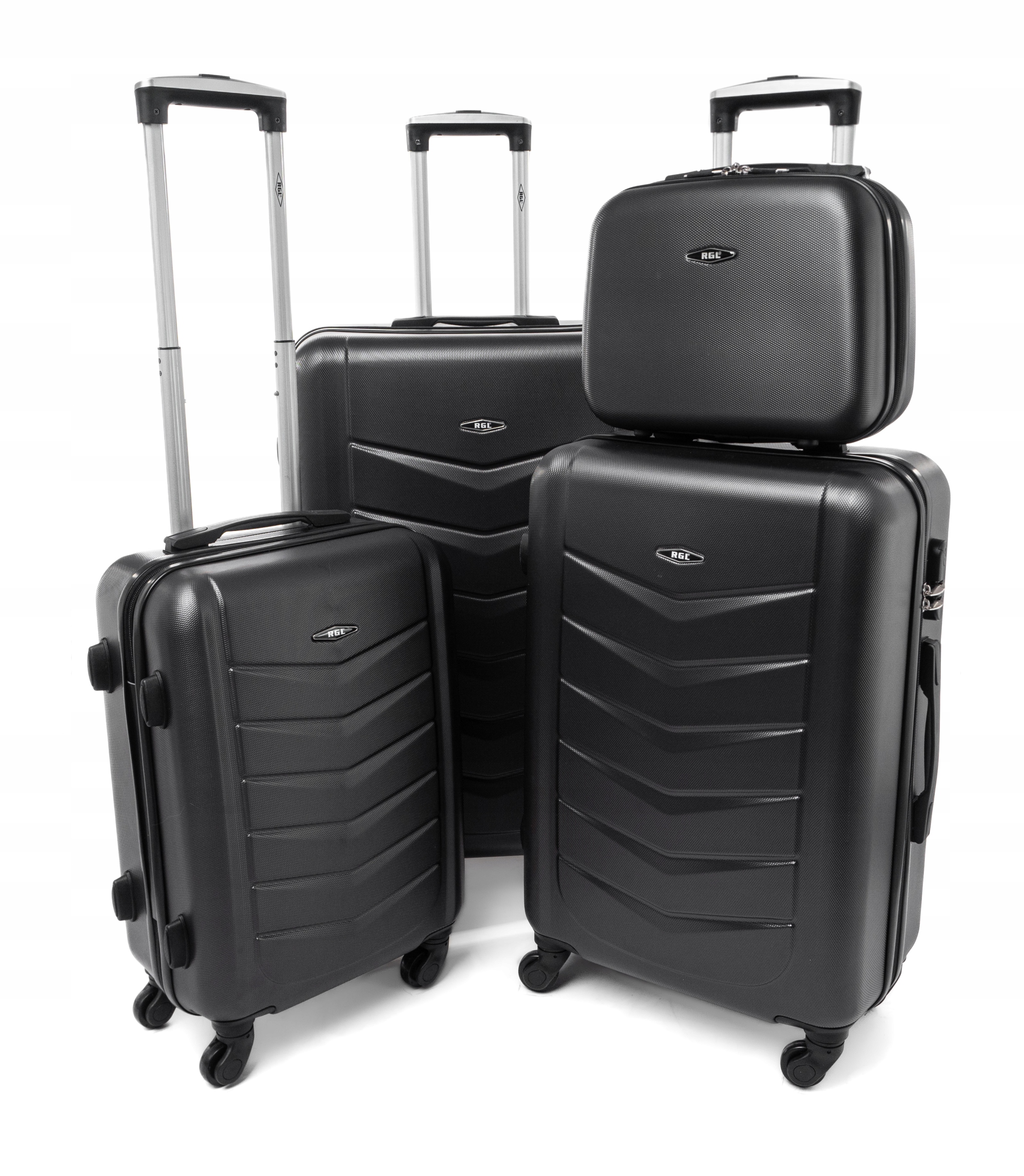 52 ZESTAW WALIZEK XXL XL L 3w1+KUFEREK BAGAŻ KÓŁKA Wielkość zestaw