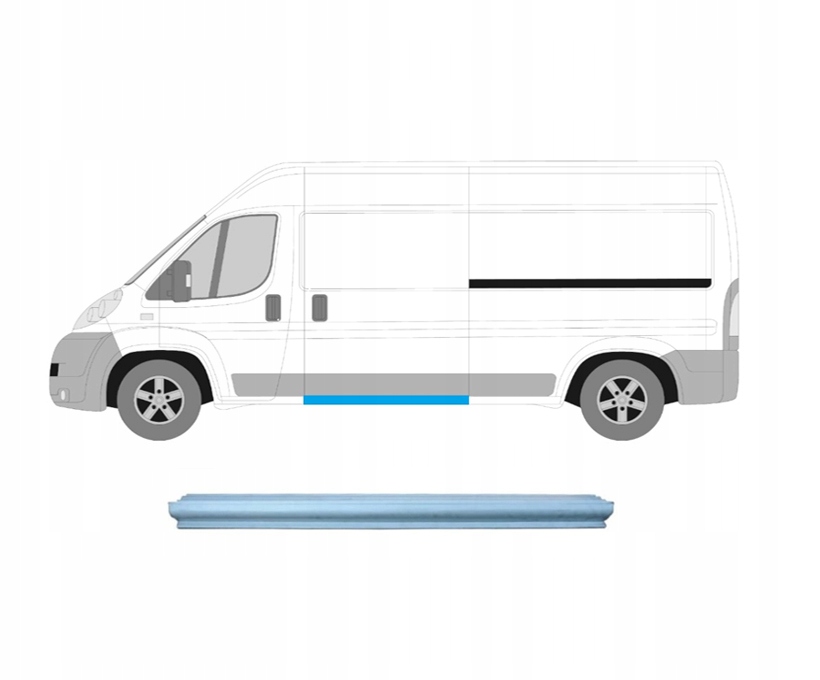 PCT76020A - ПОРОГ FIAT DUCATO 06-