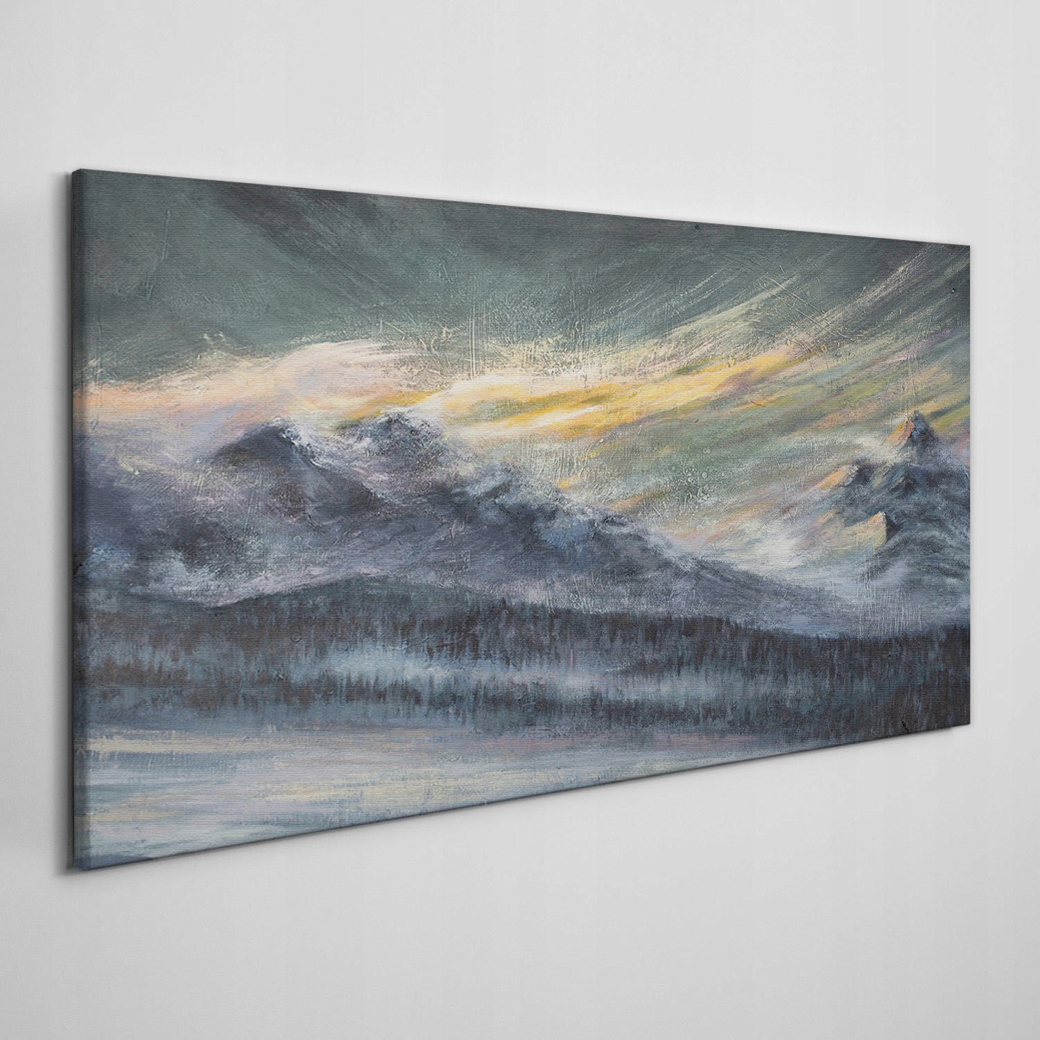 

Obraz na płótnie Zima góry śnieg przyroda 120x60