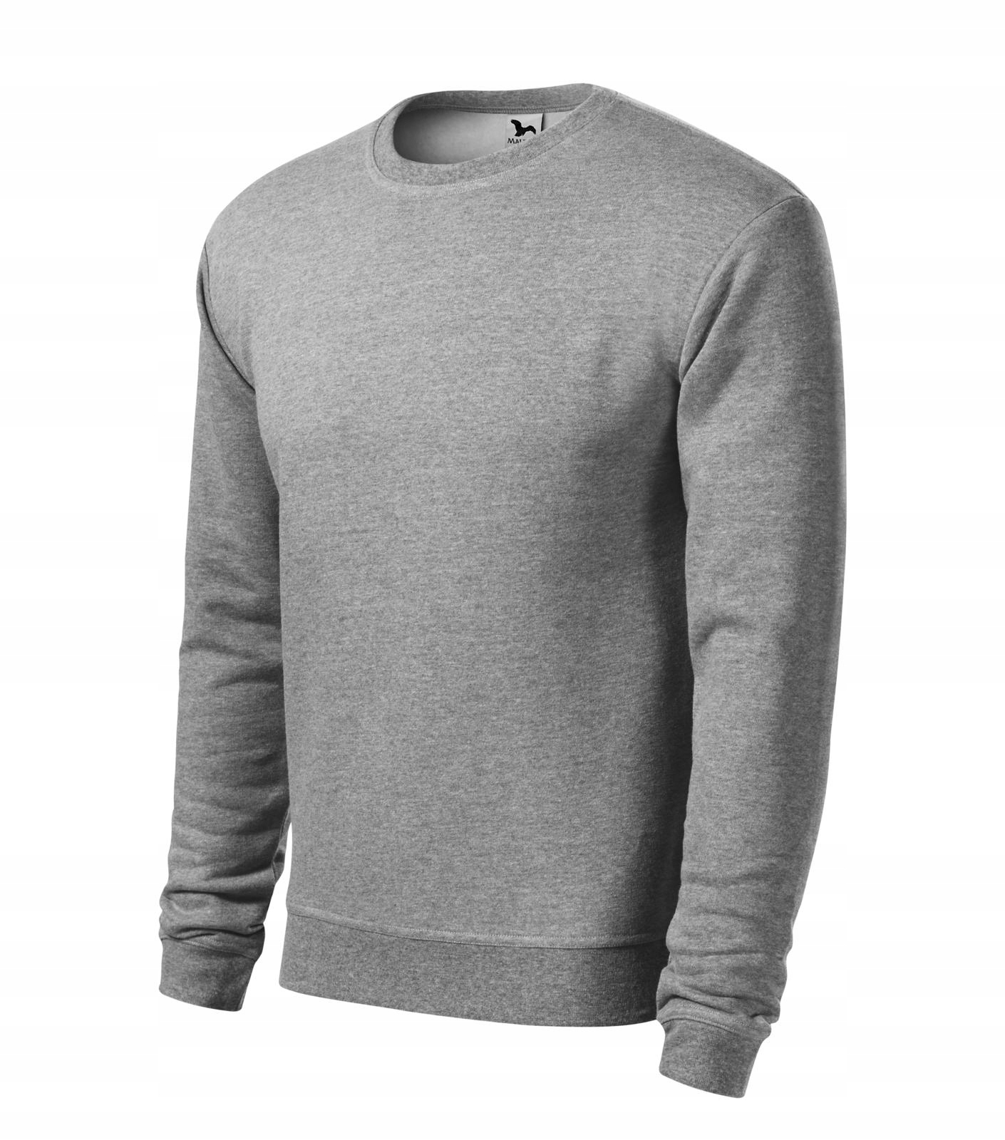 

Bluza męska klasyczna sweatshirt Szara L