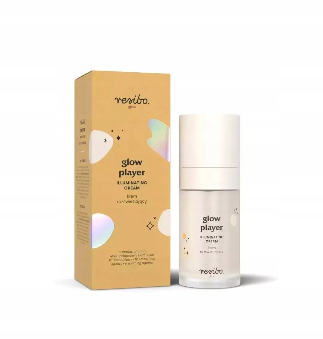 Resibo Glow Player Rozjasňující pleťový krém 30 ml