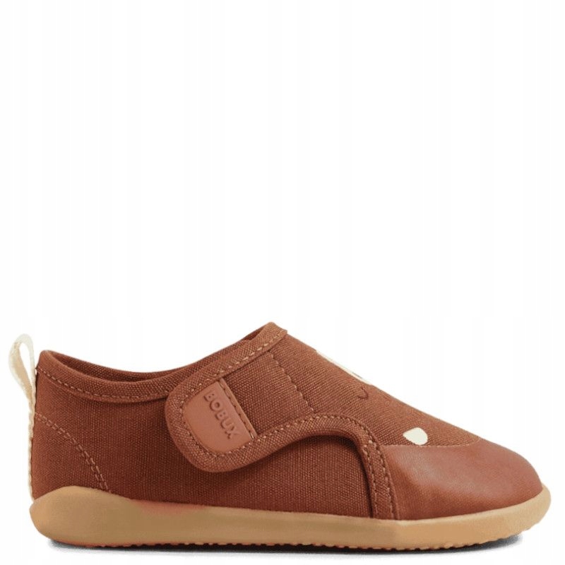 Bobux Indie Bear Mocha Barefoot kapcie paputki ciapki dziecięce 23