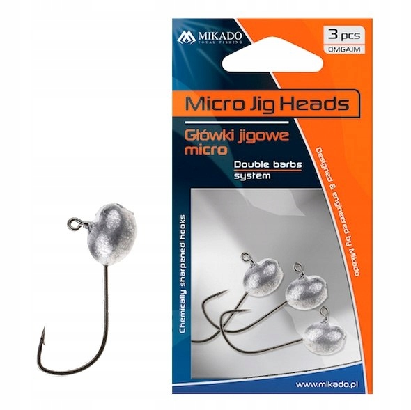 Mikado Główka Micro Jiggowa #1-5g Bn 3szt.