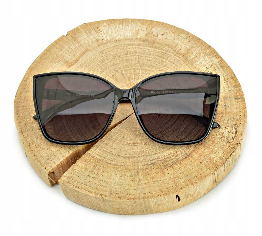 Czarne DAMSKIE Okulary POLARYZACYJNE Kocie Oczy PRZECIWSŁONECZNE UV400 Rodzaj okulary