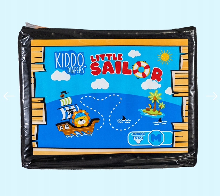 Pieluchomajtki Kiddo Littel Sailor 5500 ml r. L