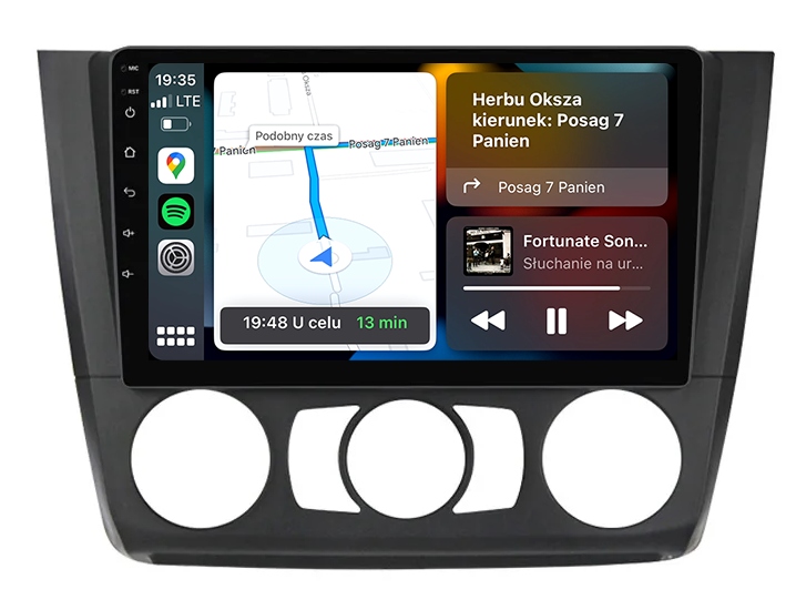 Bmw E81 E82 E87 E88 Android Carplay Rádio Navigace Mapy 8GB/128GB Dsp