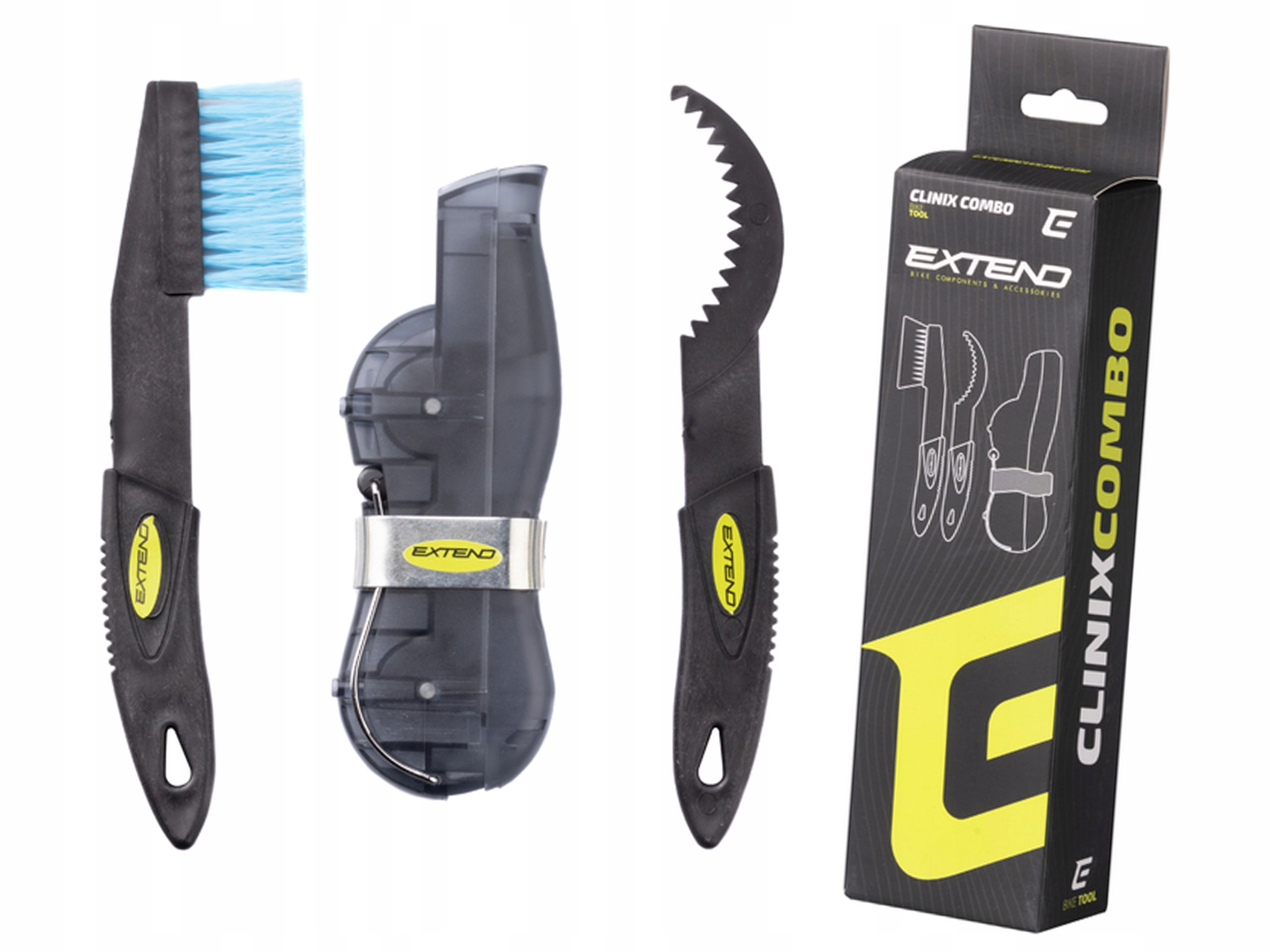 

Zestaw Do Czyszczenia Łańcucha Extend Clinix Combo