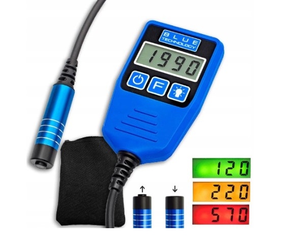 Hrúbkomer Laku Tester S Plochou Sondou DX-13-SAL