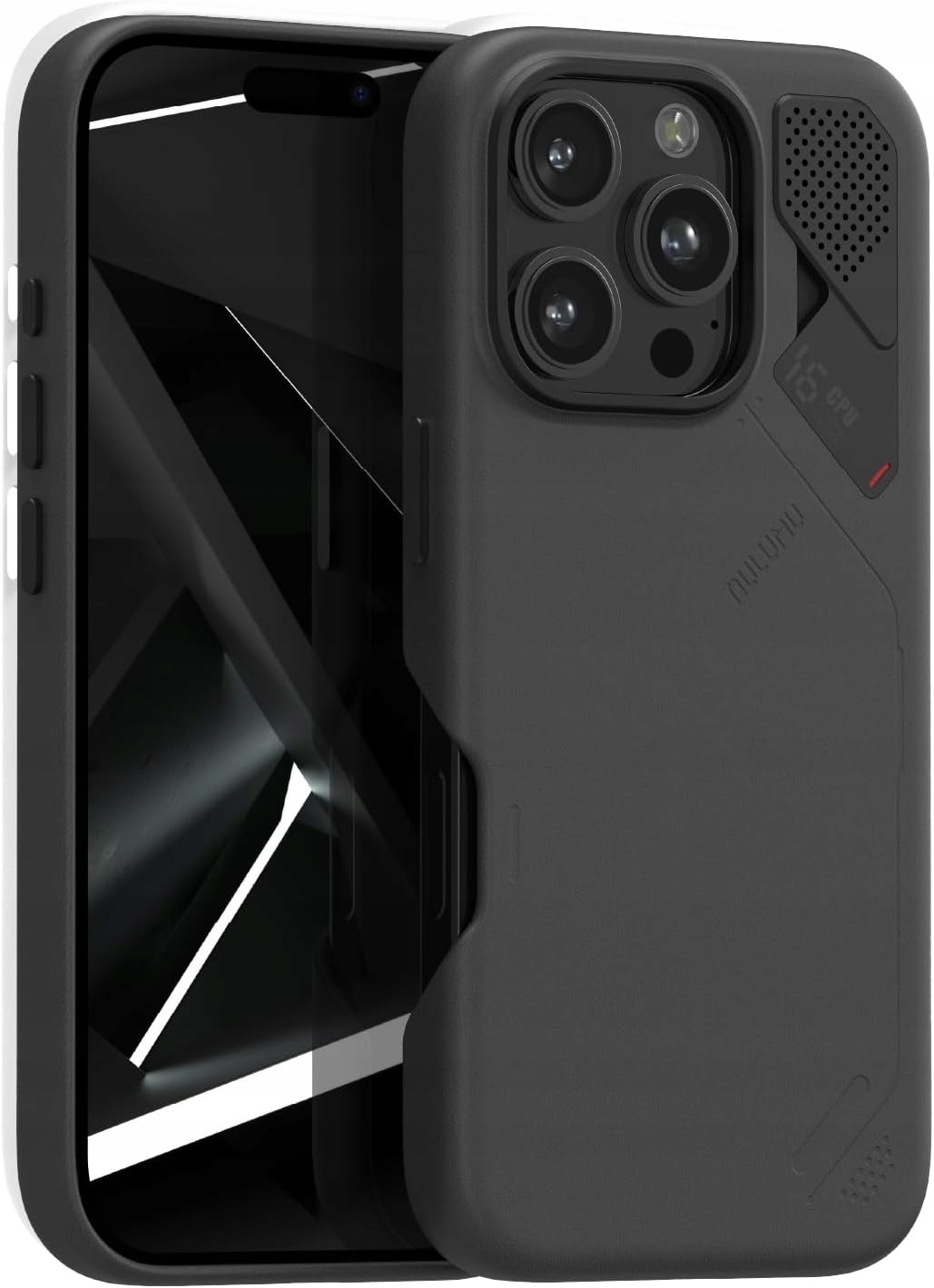 Zadní Kryt Aulumu pro Apple iPhone 16 Pro, černý