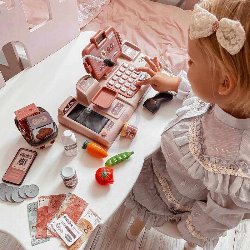 

Market Kasa Sklepowa z Akcesoriami Waga Skaner