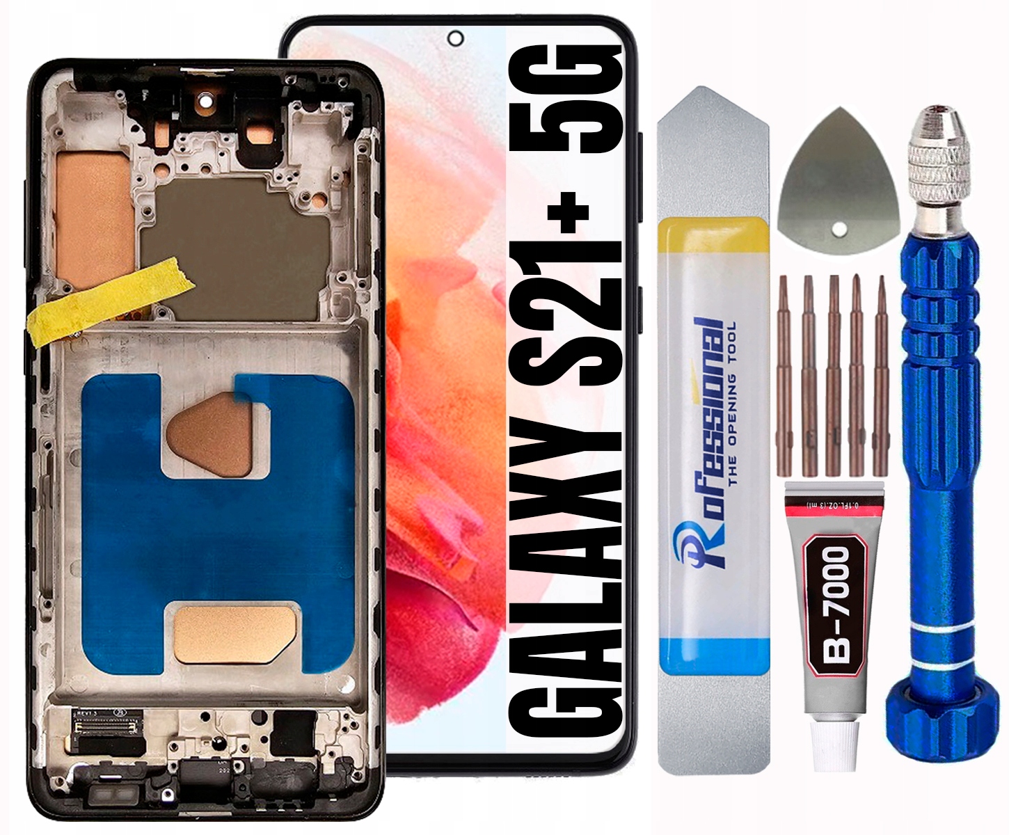 Displej Pro Samsung Galaxy S21 Plus G996 Incell LCD Rámeček