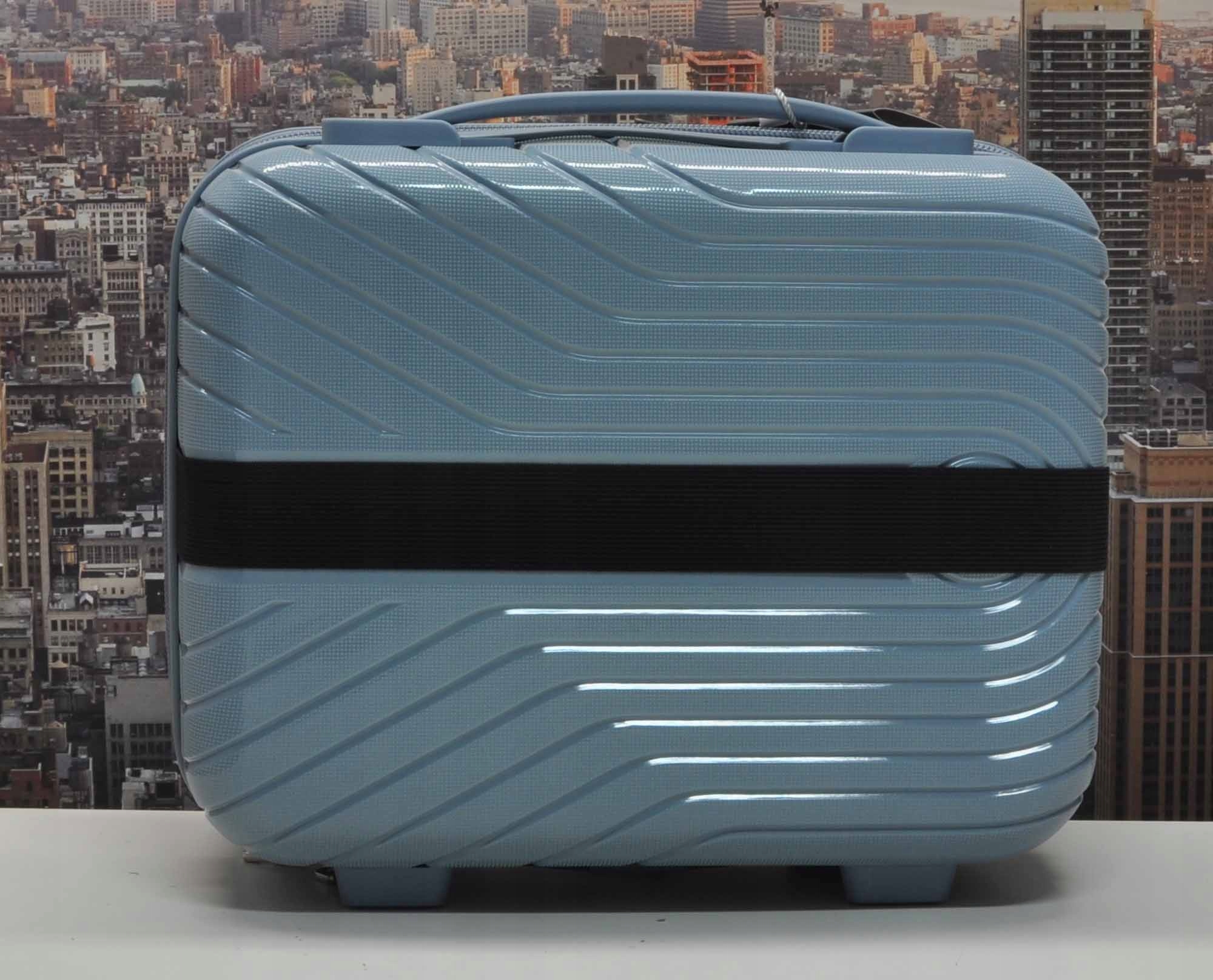 ZEST PP01 LIGHT BLUE TWARDA WALIZKA/KOSMETYCZKA R.14 CALI Marka inna