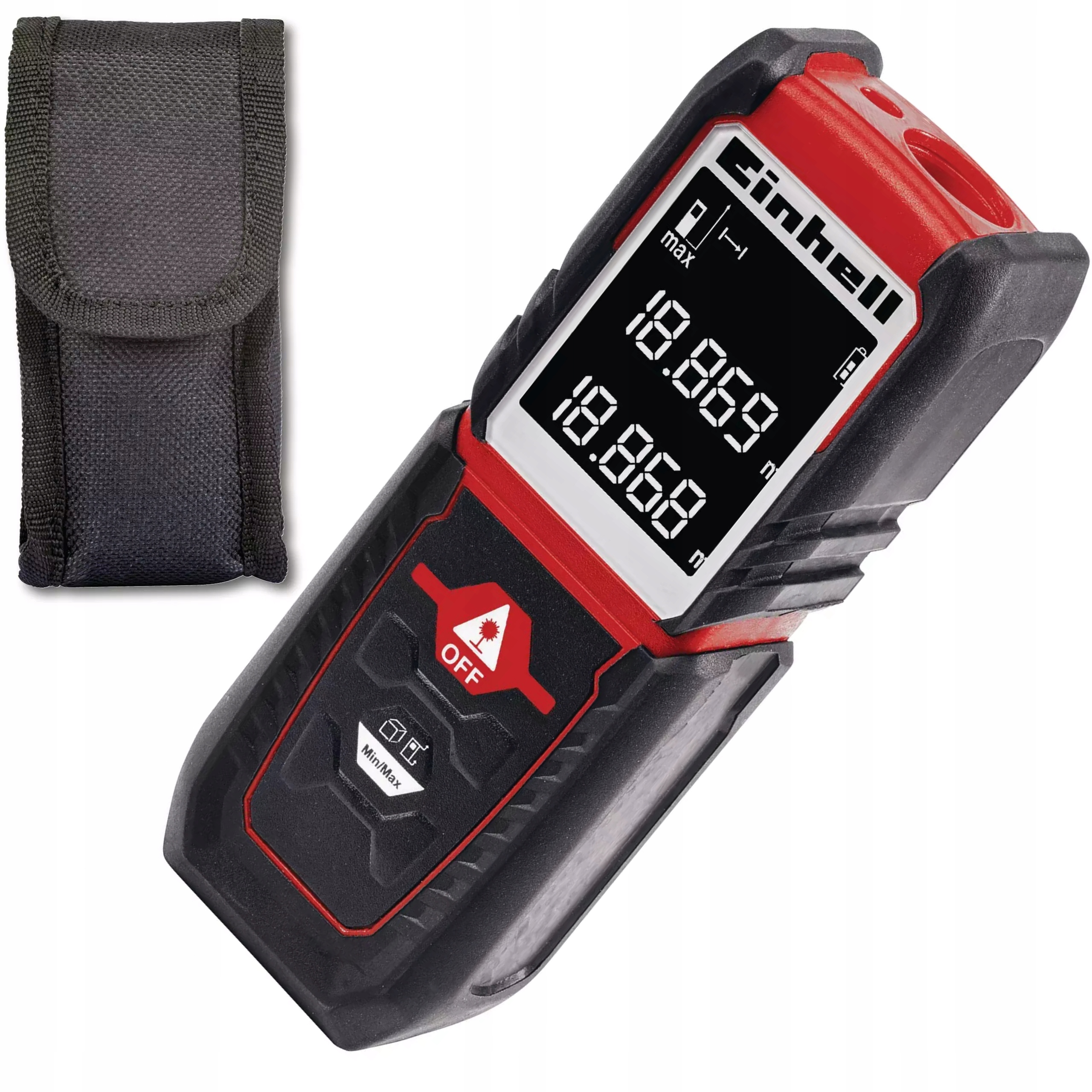 Einhell Laserový Měřič Dálkoměr Do 25 m Aaa 2270075 Tc-ld 25 Pouzdro