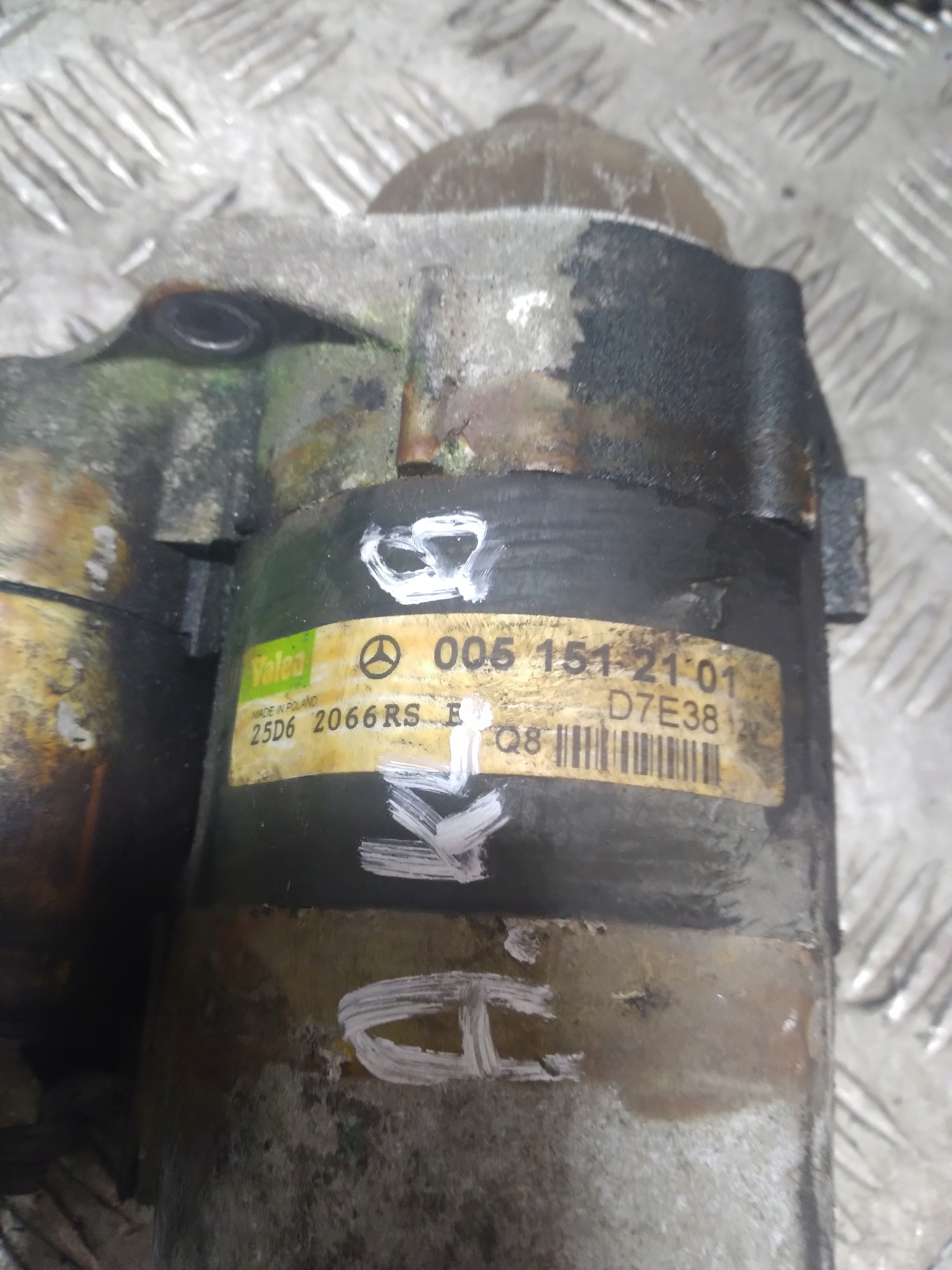 starter MERCEDES-BENZ A KLASA W168 0051512101