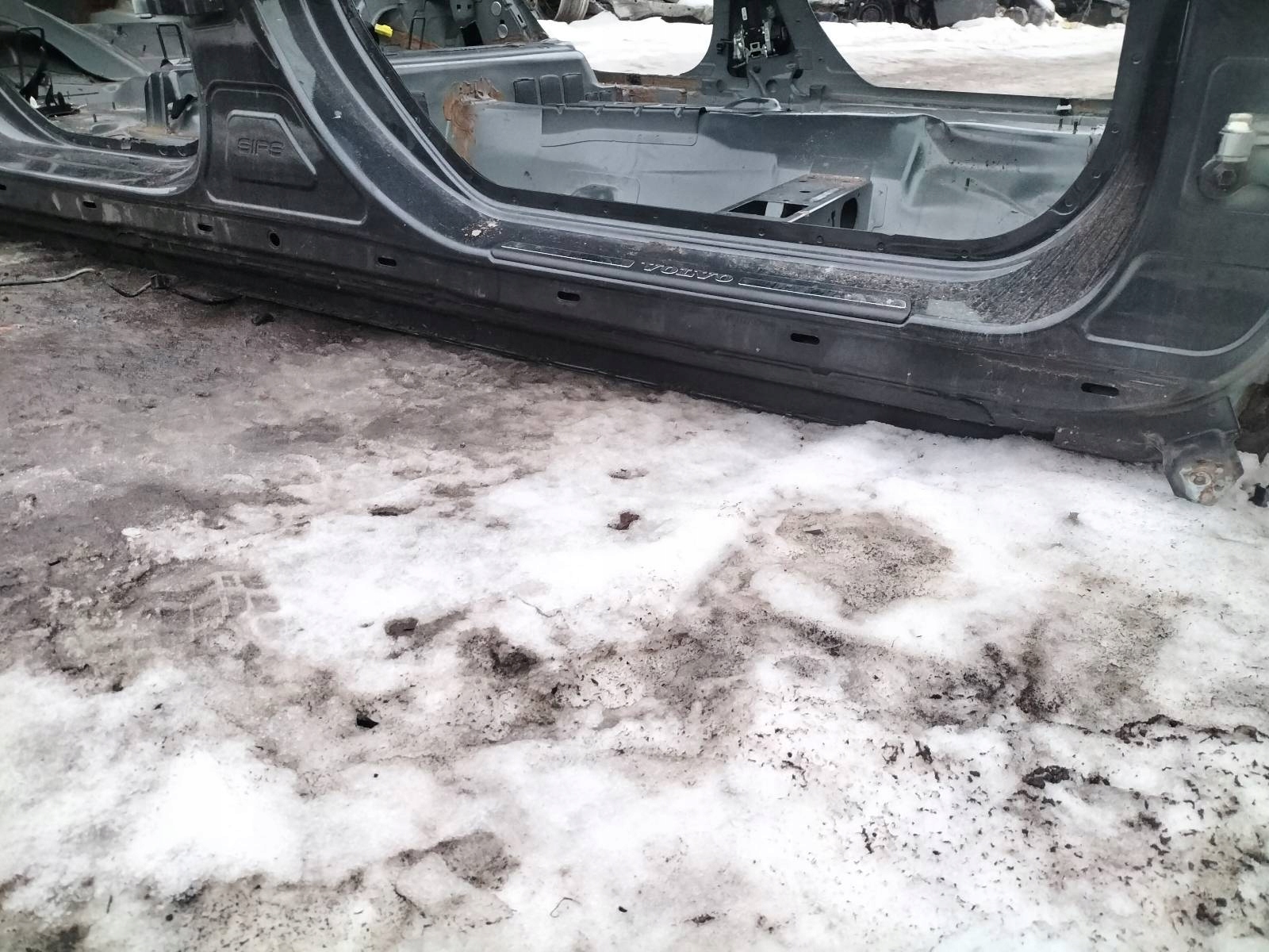 threshold right + pillar central VOLVO S60 II 492-46