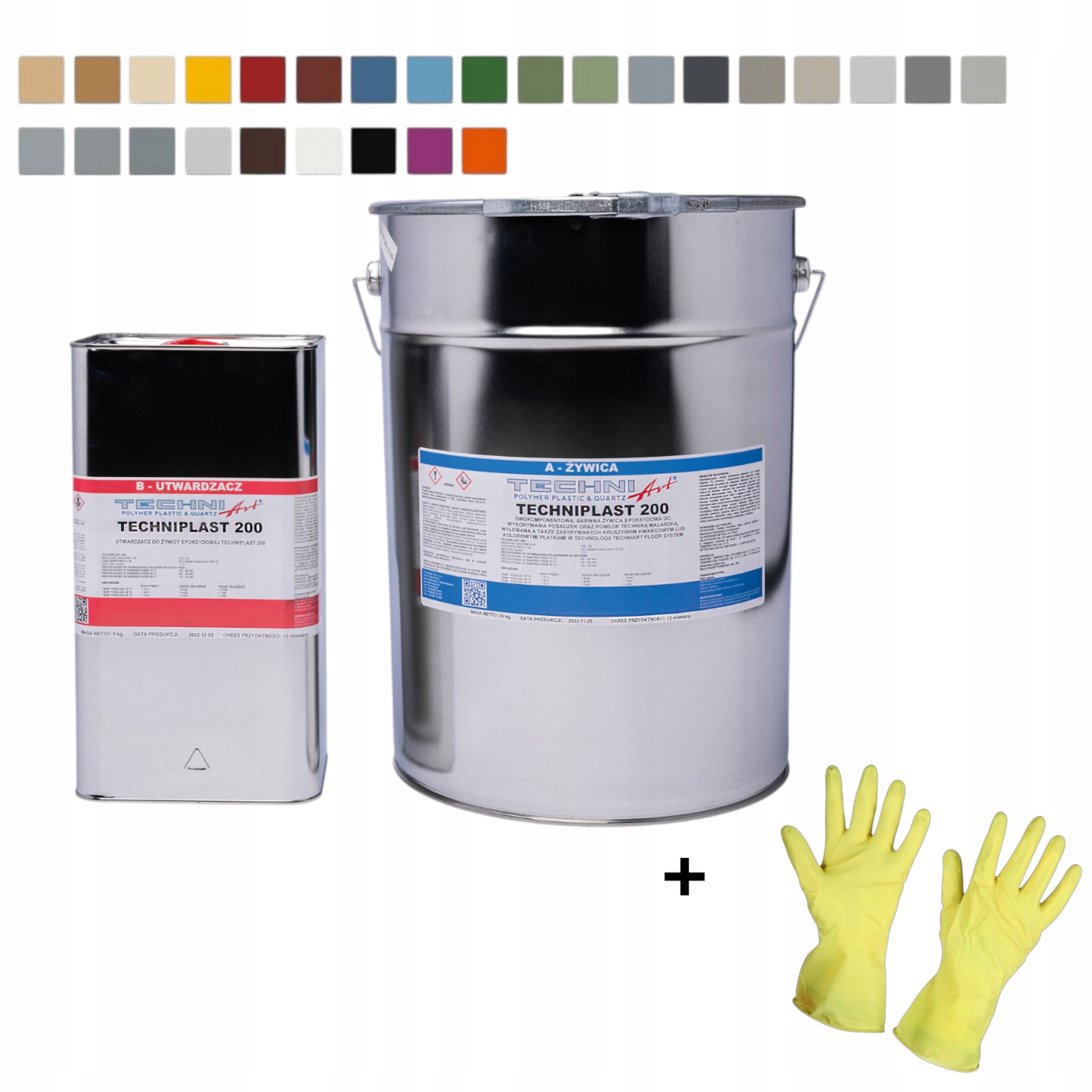 Epoxidová Pryskyřice 25kg barva Dodávka