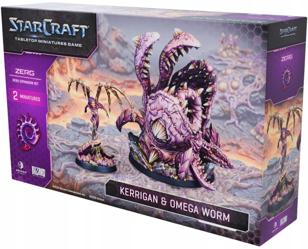 StarCraft: Kerrigan & Omega Worm Zerg Hero Expansion Set