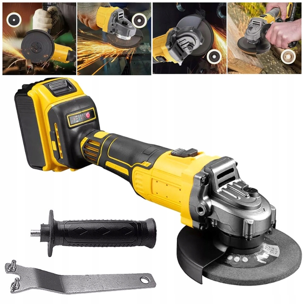 125mm Elektryczna Szlifierka Kątowa Z Silnikiem Bezszczotkowym 18-21 V