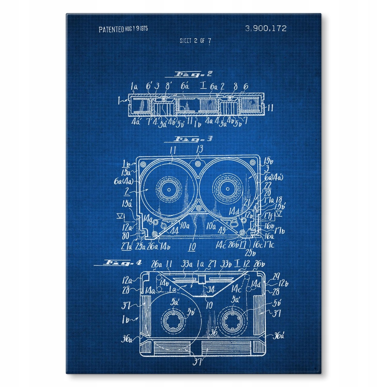 Kovová plakát magnetická páska S