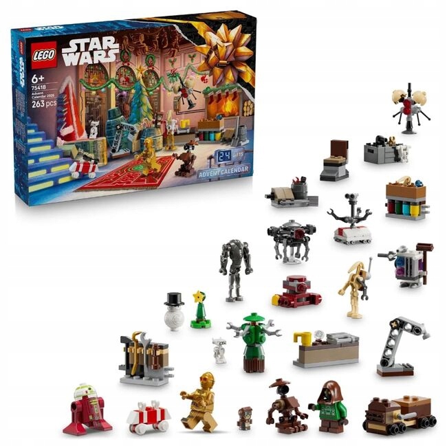Lego Lego Star Wars 75418 Adventní kalendář 2025