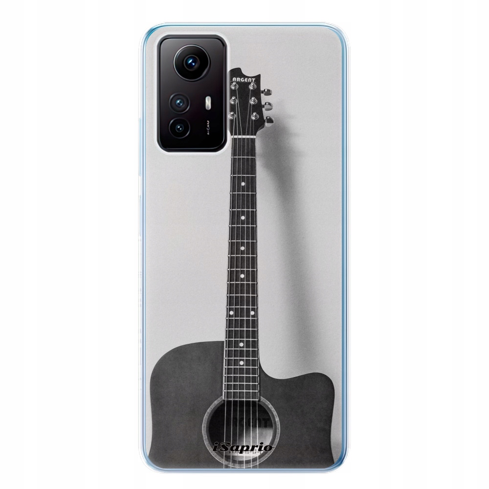 Silikonowe etui iSaprio Guitar 01 do Xiaomi Redmi Note 12S
