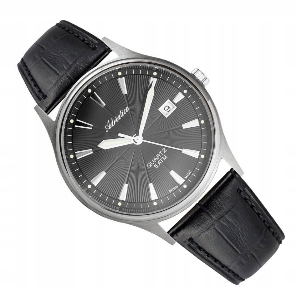 Pánské Elegantní Titanové Hodinky Adriatica A1171