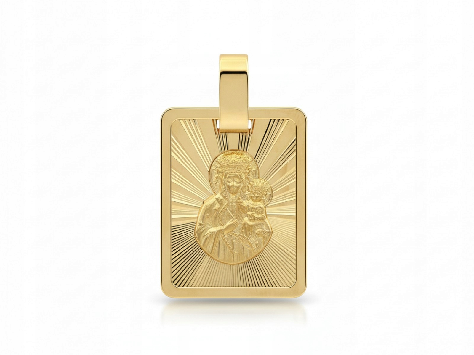 Zlatý přívěsek 585 Ježíš Kristus 14k je ideální jako dárek