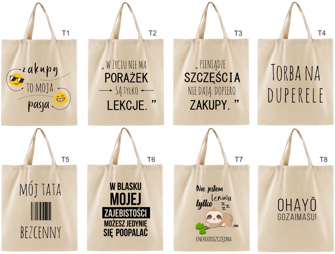 TORBA BAWEŁNIANA Z TWOIM NADRUKIEM EKO,LOGO, WZÓR Wysokość 31 cm