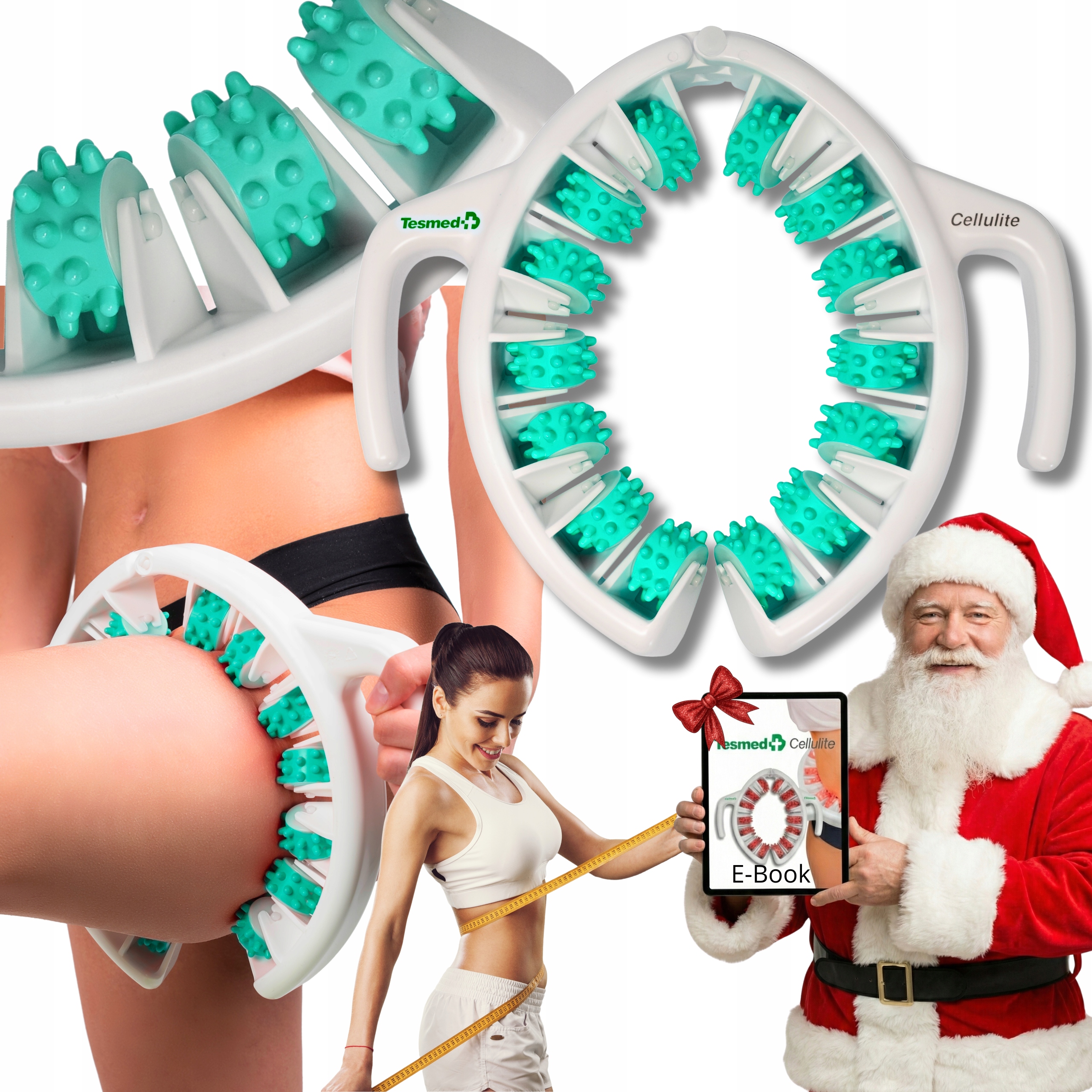 Masażer na Cellulit Antycelluliutowy Ujędrniający do Ciała E-Book