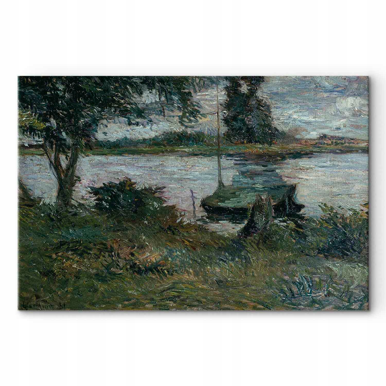 Obraz na plátně canvas Paul Gauguin Okraje Oise Reprodukce 60x40 cm