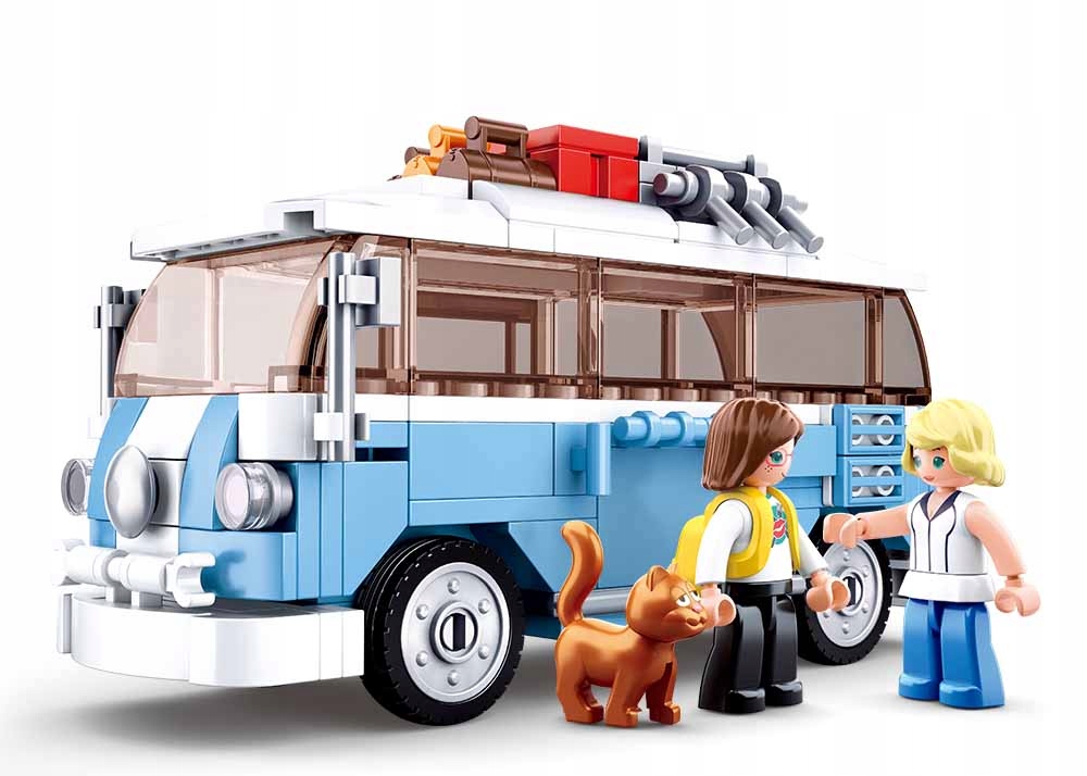 

Klocki Sluban Vw T1 Transporter Bus Ogórek Kotek