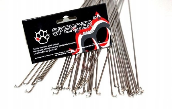 Szprychy rowerowe 286 Spencer 36 b/nypla