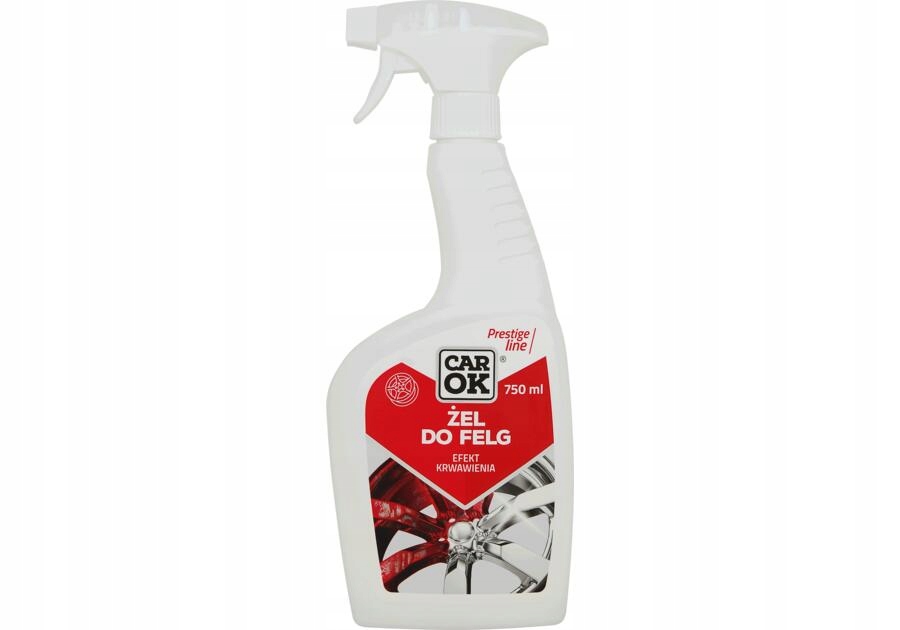 

Żel Car Ok do felg efekt krwawienia 750 ml